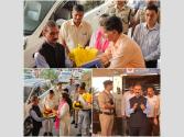HP CM Sukhu Arrived At Bada Bhangal : मुख्यमंत्री ठाकुर सुखविन्द्र सिंह सुक्खू  बड़ा भंगाल पहुंचे, देखें तस्वीरें