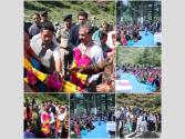 HP CM At Bara Bhangal : 
बड़ा भंगाल में मुख्यमंत्री बोले, राजनीति करने नहीं दुख-दर्द बांटने आया हूं