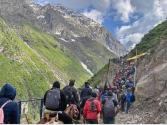 अमरनाथ यात्रा 20 दिन पहले रोकी :बारिश और लैंडस्लाइड से रास्ते खराब होने पर लिया फैसला