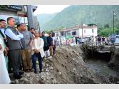 HP CM Visits Disaster Affected Area Of Chamba : CM सुखविन्द्र सिंह सुक्खू ने चंबा के आपदा प्रभावित क्षेत्रों का किया दौरा