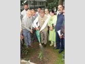 HP CM Inaugurated Plantation Drive  मुख्यमंत्री सुक्खू ने पौधरोपण अभियान का शुभारंभ किया