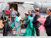 President Murmu In Manali : मनाली पहुंचीं राष्ट्रपति द्रौपदी मुर्मू, सुरक्षा के रहे कड़े इंतजाम