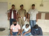 Haryana: 13 लाख का MDMA ड्रग्स पकड़ा:दक्षिण अफ्रीकी नागरिक समेत 3 गिरफ्तार