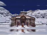 केदारनाथ धाम में बर्फ की चादर के बीच खुलेंगे कपाट
