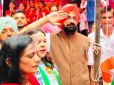 ग्रेवाल ने बीजेएस पब्लिक स्कूल, ढंडारी कलां में तिरंगा फहराया; युवाओं से चरित्र, ईमानदारी और सेवा के माध्यम से स्वतंत्रता का सम्मान करने का आह्वान