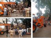 चंडीगढ़ में इमारत गिरी: चार लोगों को बचाया गया, दो अभी भी मलबे में दबे