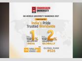 QS World University Rankings-2027 में चंडीगढ़ यूनिवर्सिटी ग्लोबल टॉप 526 यूनिवर्सिटीयों में हुई शुमार